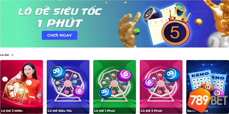 Hướng dẫn nạp tiền và rút tiền khi chơi xổ số tại 789Bet